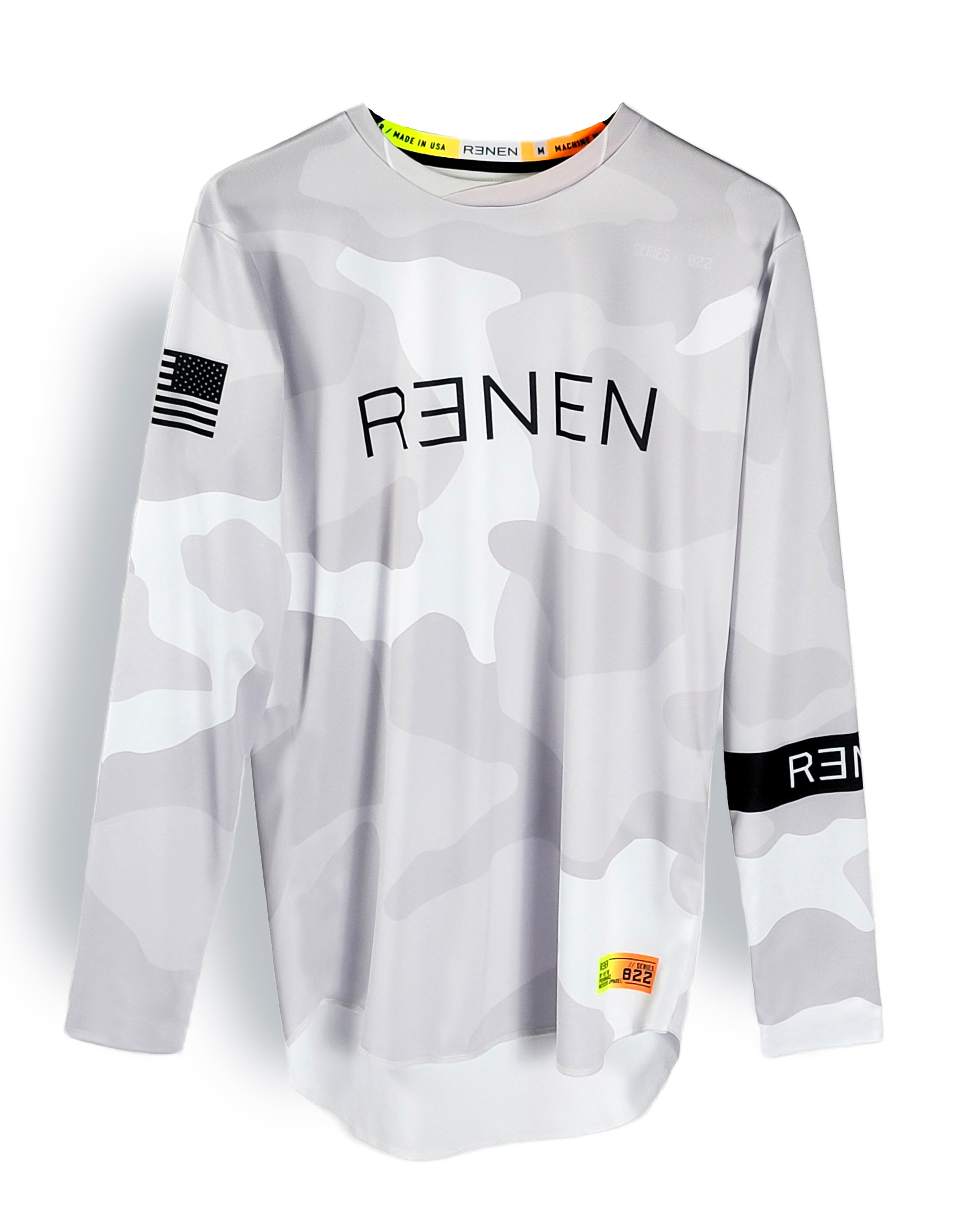 WHITE LABEL JERSEY - POSN CAMO [WHT CAM] S