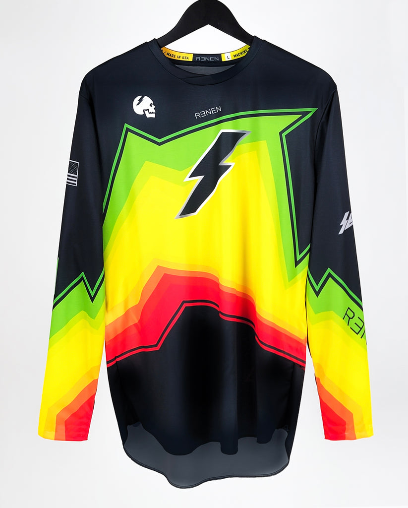 Mitchell&Ness スピリッツ マローン レジェンド S1123SlayCoRastaJerseyfront_10