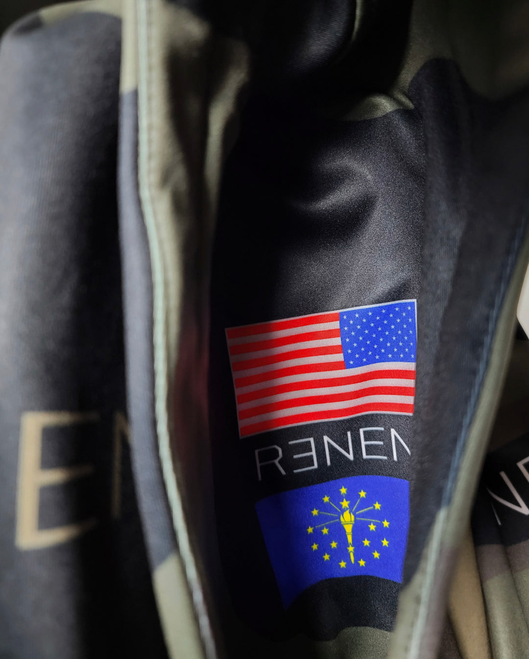 プロストレッチフーディ/グリーンカモ – RENEN