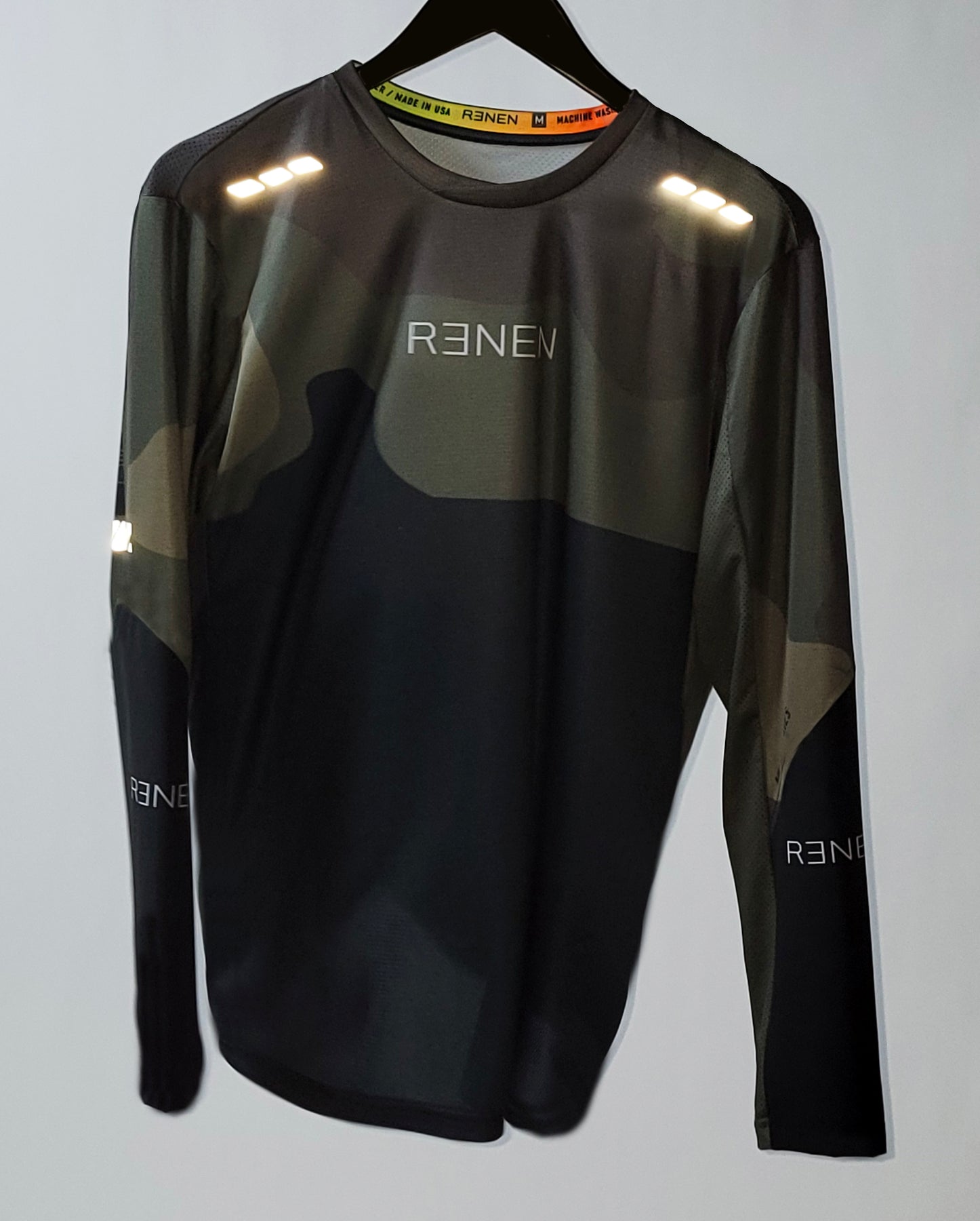 MAILLOT VTT UNITE Camouflage vert – RENEN